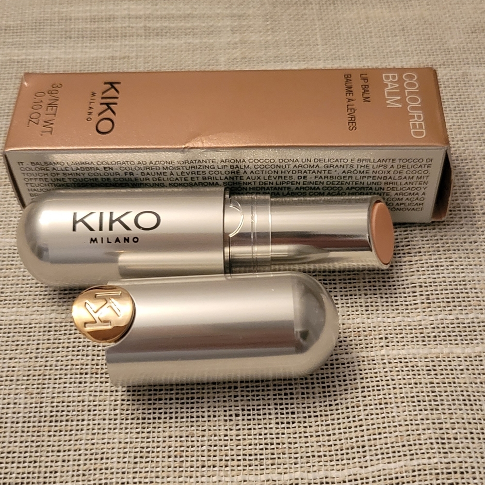 Kiko Colored Lip Balm (Coconut 01)
